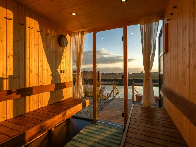 Garden sauna (example photo)